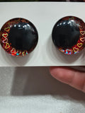 Red fire Heart 30mm